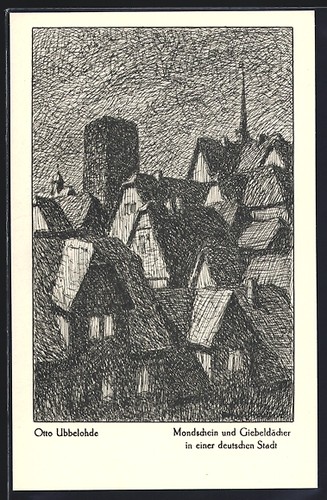 Cartolina artista ubbelohde - cartolina,