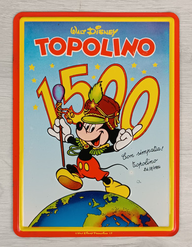 Topolino 1500 targa - n.1500,