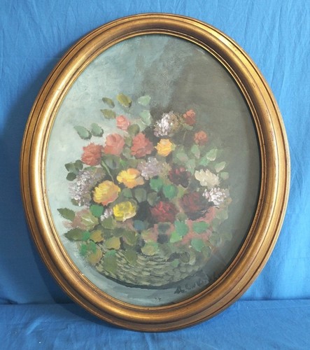 Antico dipinto natura - antico,