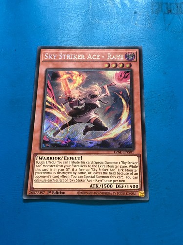 Yugioh secret rare - secret, sky