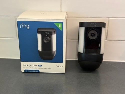 Ring spotlight cam pro - pro, (nero)