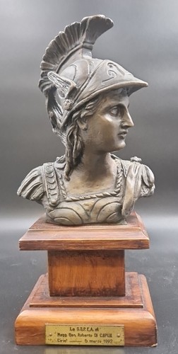 Bronzo con base - in, legno