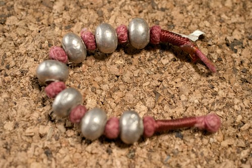 Bracciale indiano cotone e - indiano, in