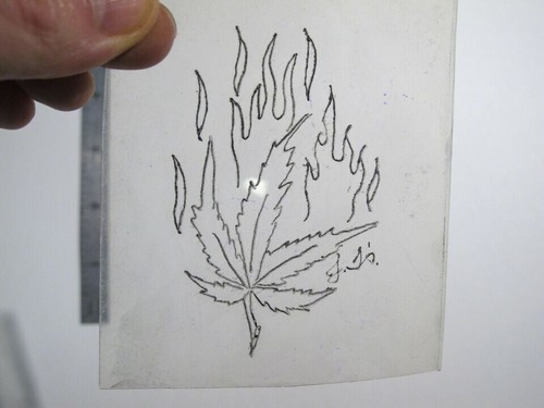 Stencil acetato flash