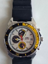 Orologio cronografo SECTOR No Limits STE-CHRONO Depthmeter - NON Funzionante