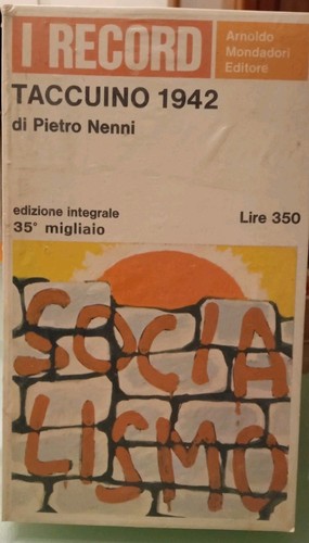 Pietro nenni taccuino - il,