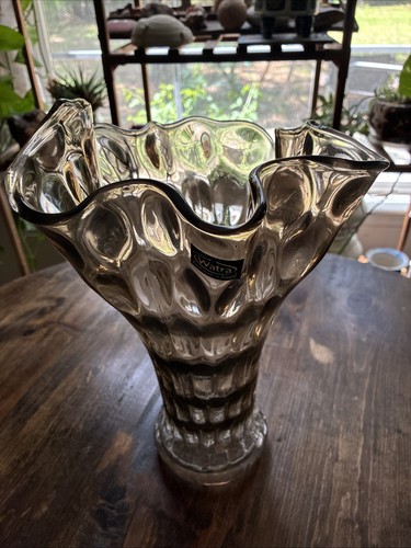 Vaso vintage vetro polacco - vetro,