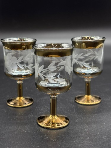 Bicchieri grappa dorati - da,