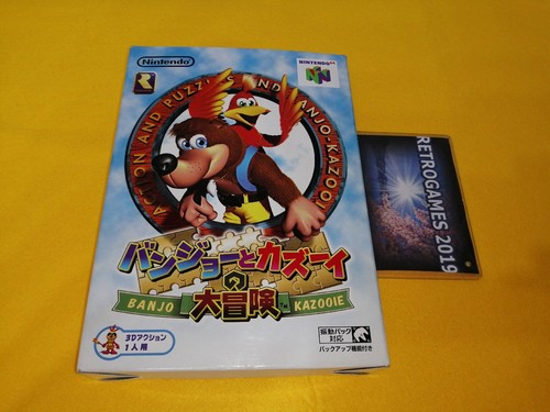 N64 banjo kazooie nintendo - banjo-kazooie,