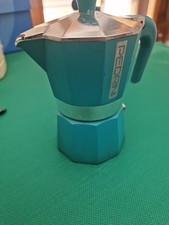 PEDRINI MyMoka Induction 3Tazze Caffettiera - Blu Chiaro