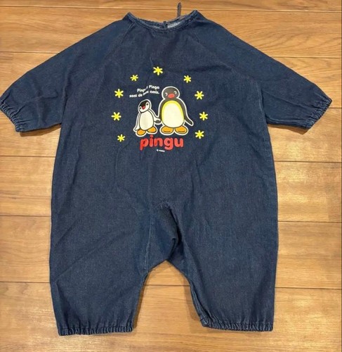 Pagliaccetto pingu denim 90cm - pagliaccetto,