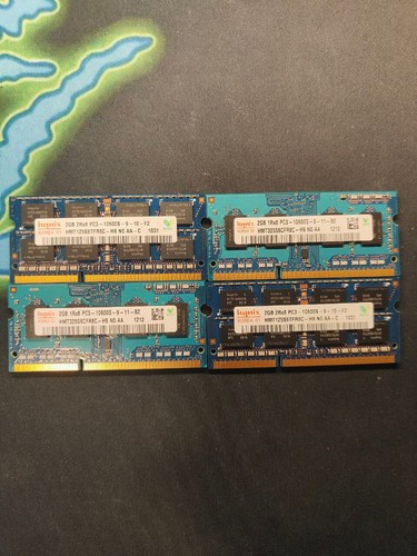 Ram sodimm 4x2gb - , ddr3