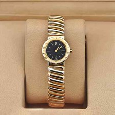 Orologio Bulgari BB 23 Tubogas Donna Oro Giallo Bianco 18kt Cassa 23mm