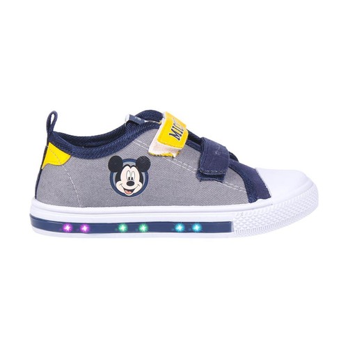 Scarpa tela con luci mickey - in,