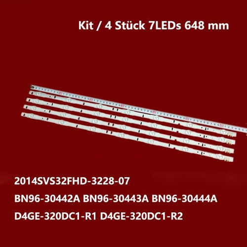 4pcs strisce led per samsung - strisce,