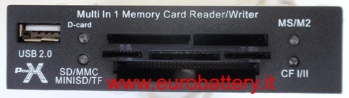 Card reader interno - card, 3.5"