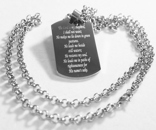 Collana spessa salmo - collana,