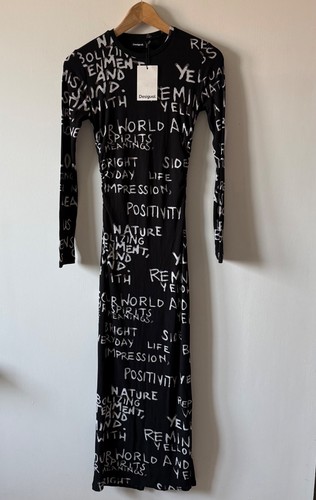Abito desigual 10 nero - s,