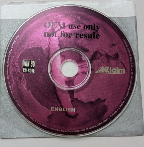 Forsaken acclaim pc - forsaken, |