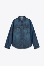 Zara Women's Z1975 DENIM SHIRT