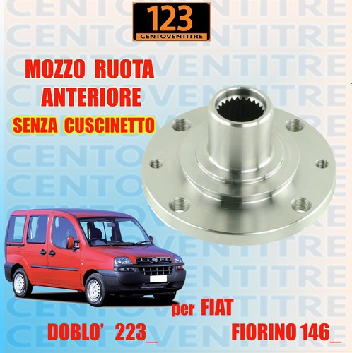 Mozzo ruota anteriore senza - anteriore,