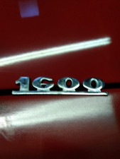 VINTAGE FIAT 1600 EMBLEM badge