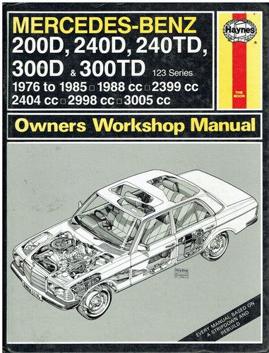 Mercedes benz w123 200d - mercedes,