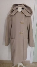 CAPPOTTO DONNA VINTAGE IN CASHMIRE TAGLIA M ANNI 80, 1980