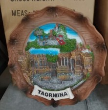 Piatto Souvenir Cm 22 Taormina