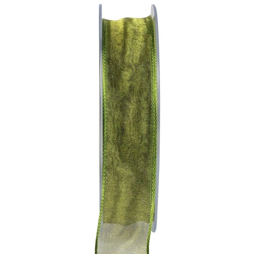 Nastro organza chiffon verde