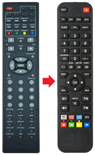 Telecomando adatto per - , united
