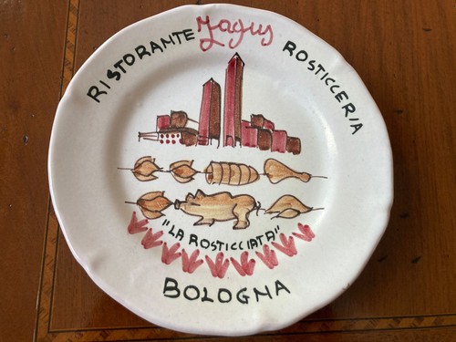 Piatto buon ricordo bologna - piatto,