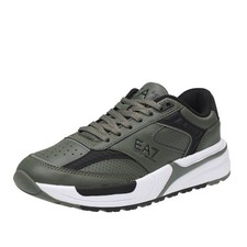 Ea7 Emporio Armani Carter Training Casual - Sneakers Suola Rialzata Verde - Tagl