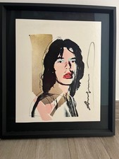 Mick Jagger / Andy Warhol 1975