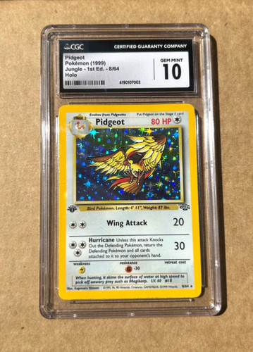 Pidgeot jungle holo 1a - jungle,