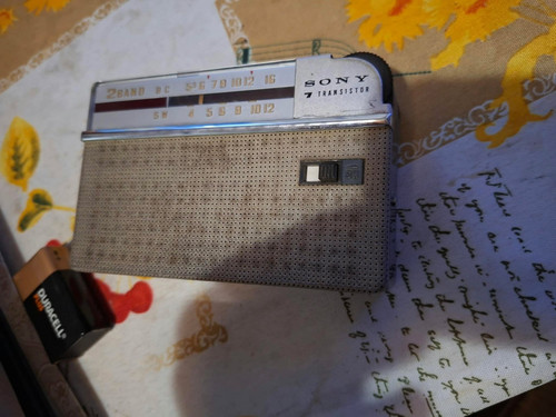Radio sony transistor tr - radio, 7