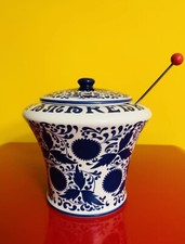 ? Vaso pubblicitario AMARENA FABBRI in ceramica in un raro piccolo formato