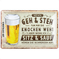 Targa in Metallo Retrò, 20 X