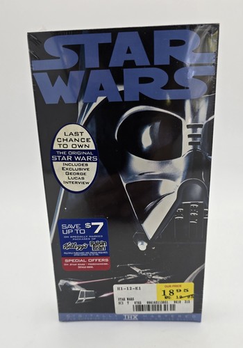 Star wars new hope - new, vhs