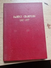 Basenji Champions 1937-1977