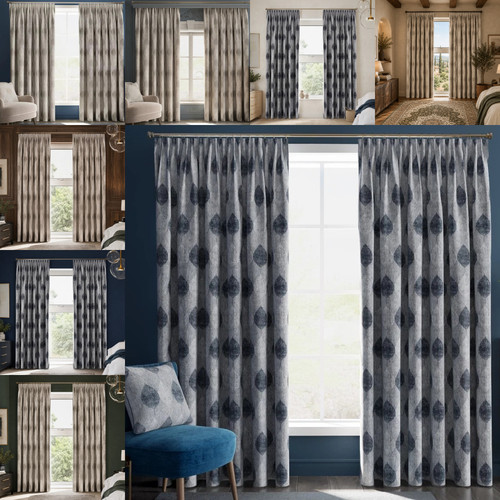 Coppia tende jacquard - tende, di