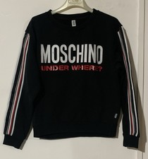 Moschino Felpa Donna nera tg