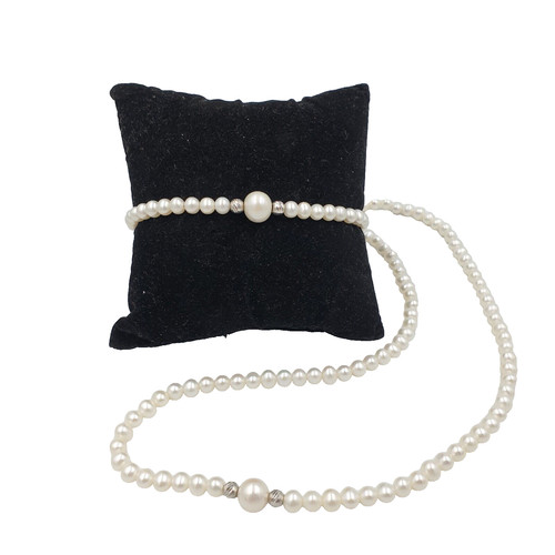 Parure perle coltivate - di,