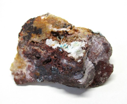 Caledonite xx cerussite - caledonite, xx,