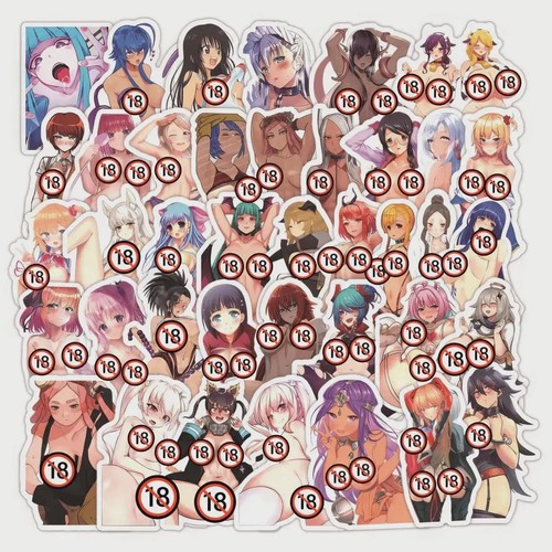 Adesivi hentai ragazza anime
