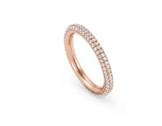 Anello nomination finitura oro - anello,