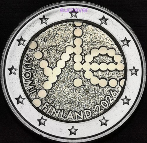 Euro commemorativi 2026 unc - 2,