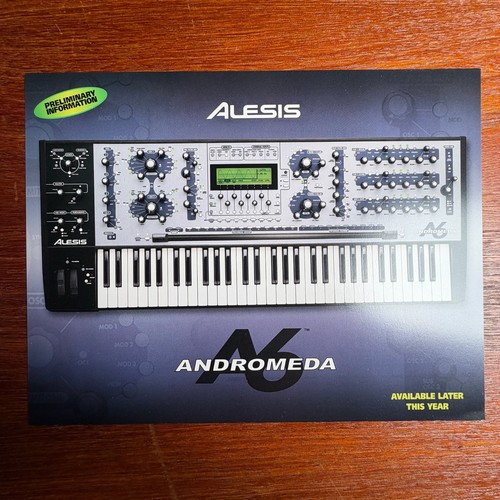 Vintage alesis andromeda - andromeda, a6