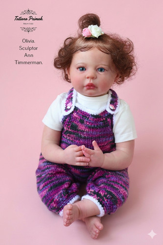 Bambola reborn toddler olivia - bambola,