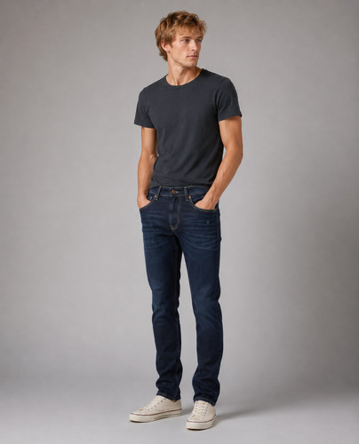 Jeans uomo zip - jeans, bottone